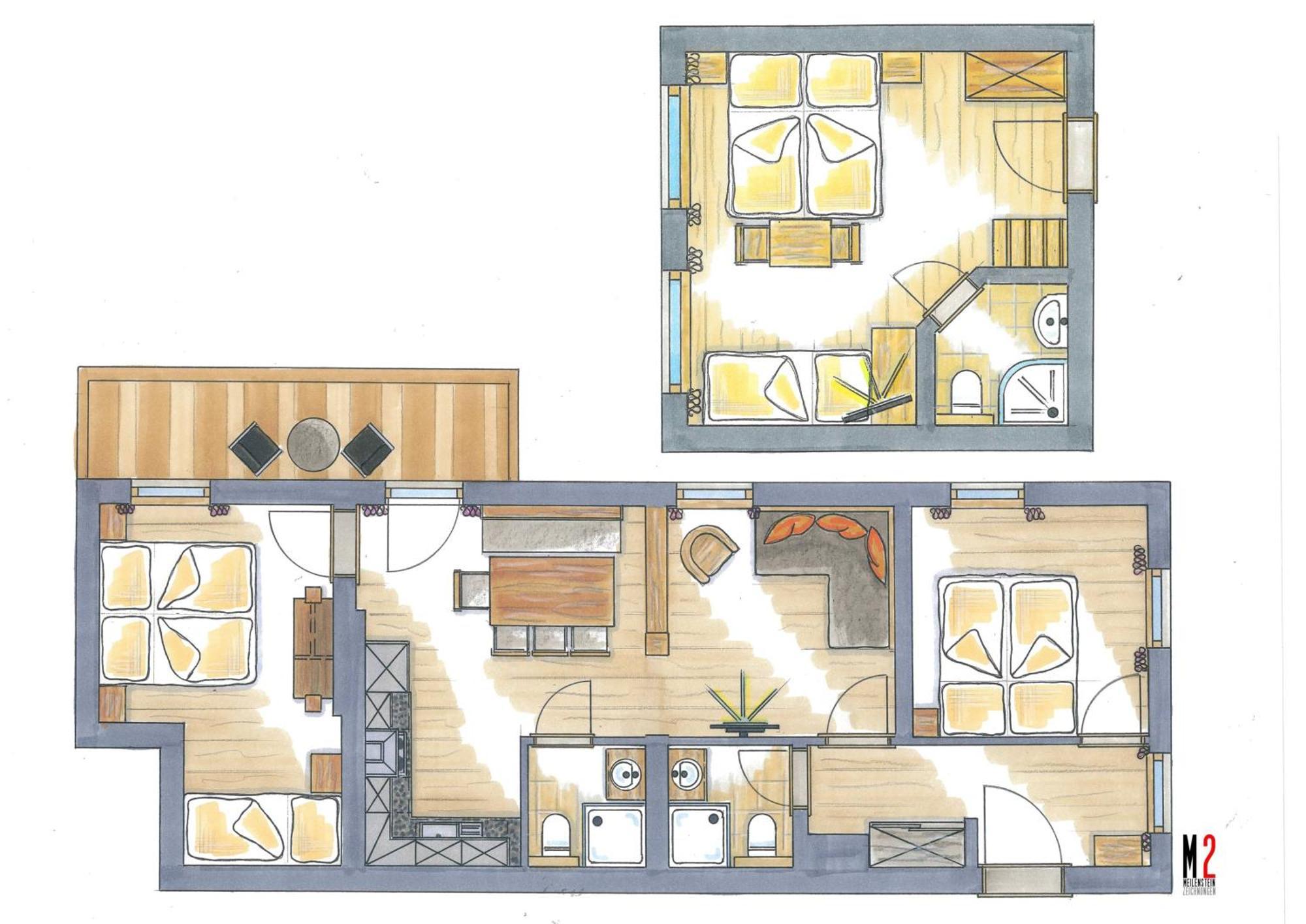 Grittlmuehle Chalet Ferienwohnungen Бриксен-им-Тале Экстерьер фото